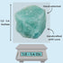 Raw Amazonite Rough Rock, Natural Stone Gemstones for Reiki Healing, Meditation, Wellness (5 pcs)