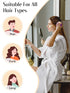 HEETA Hair Scalp Massager for Hair Growth, Shampoo Brush with Soft Silicone Bristles for Dandruff Removal