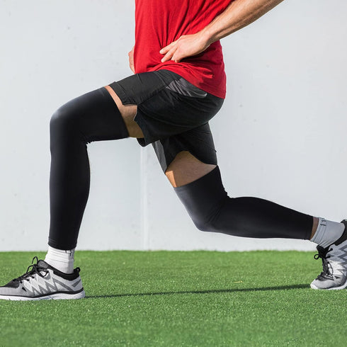 UV Protection Compression Leg Sleeves for Sports - Skylety Long Knee Sleeve for Men and Women