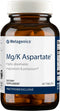 Metagenics Mg/K Aspartate - Electrolyte Supplement with Potassium & Magnesium Aspartate - 60 Tablets, Non-GMO