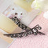 Lurrose 2pcs Crystal Bobby Pins, Clear Rhinestone Decorative Hair Pin Bridal Headpieces