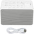 Xcello S16 White Noise Machine USB Rechargeable Portable Sound Machine with 8 Sounds