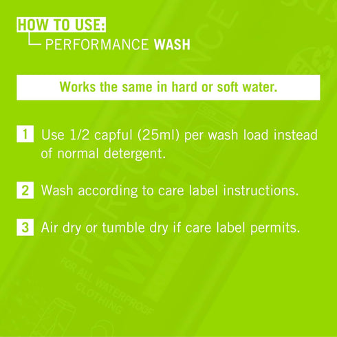 Granger's Performance Wash/Premium Detergent for Outerwear, 10 oz, 300 ml