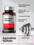 Horbaach Agmatine Sulfate Capsules 1500mg - 60 Pills, Pharmaceutical Grade, Non-GMO