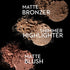 Sugar Cosmetics Contour De Force Face Palette 01 Subtle Summit - Longlasting Blush, Highlighter, and Bronzer