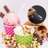 100PCS Tasting Spoons Ice Cream Dessert Taster Spoons Plastic Mini Spoons Disposable Dessert Spoons for Miniature Dessert Cups, Sampling, Small Catering Supplies, Tasting Party (Clear)