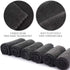 SUNLAND Microfiber Face Cloth, Reusable Makeup Remover Towel, Ultra Soft Face Washcloth 12"x12", 6 Pack Dark Grey