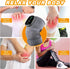 MOAJAZA Cordless Knee Massager - Heated Knee Brace Wrap for Relaxation, Heat and Vibration