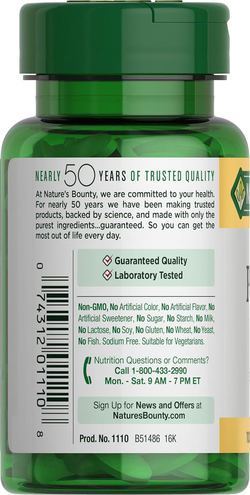 Nature's Bounty Potassium, 99 mg, 100 Caplets - Supports Fluid Balance