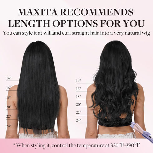 Tape in Hair Extensions Human Hair | 1B Natural Black 14 Inch 25g 10pcs Thick Ends Remy Seamless Extensions