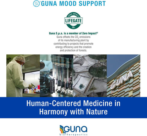 GUNA Mood Support Natural Homeopathic Remedy - 1 Ounce to Relieve Stress, Mild Restlessness, and Help with Relaxation