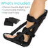 Plantar Fasciitis Night Splint by Vive, Best Medical Brace for Foot Pain, X-Large