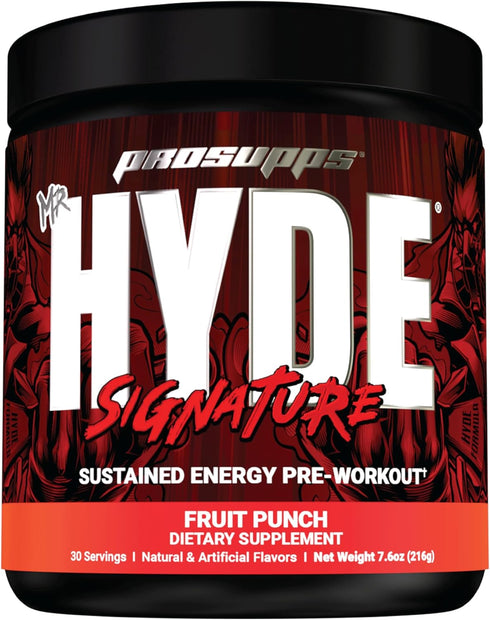 PROSUPPS Mr. Hyde Signature Series Pre-Workout Energy Drink - Intense Energy, Focus, Pumps (30 Servings)