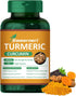 Sweerneri Turmeric Curcumin 1800mg with 95% Curcuminoids & Black Pepper High Absorption Formula