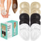 Metatarsal Pads for Women (12 Pieces), Soft Gel Shoe Inserts for High Heels, Ball of Foot Cushions, Anti-Slip