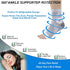 3 Pairs Neuropathy Socks for Women & Men, Nano Comprex Ankle Sleeves for Neuropathy Pain, Anti Fatigue Compression