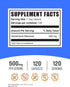 BulkSupplements.com Glutathione Reduced Capsules - or Reduced Glutathione, Glutathione Supplement, Glutathione 500mg - Gluten Free, 1 Capsule Per Serving, 120 Capsules (Pack of 1)