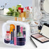 PLULON TSA Approved Toiletry Bag, 2 Pack Small Makeup Bag for Purse, Clear Mini Cosmetic Zipper Pouch