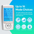 Mini Electronic Pulse Stimulator - Easy@Home TENS Unit Muscle Massager for Pain Relief Therapy