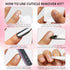 Makartt Cuticle Remover Kit, Nail Care Kit with Cuticle Oil Pen, Trimmer, Nail File & Remover Liquid
