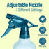 Refillable Stream and Spray Colored Squirt Bottles, 12oz Refillable Mister Bottle for Cleaning, Gardening, Grooming (3