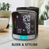 HealthSmart Digital Premium Wrist Blood Pressure Monitor, Cuff Measures Pulse Heartbeat, High or Low BP, 120 Reading