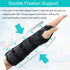 TANDCF Unisex Double Fixation Wrist Brace, Adjustable Night Time Forearm Splint for Carpal Tunnel, 12.2 inch (LH/L)