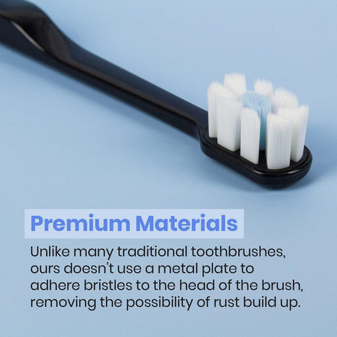 Lindo Polishing Toothbrush for Sensitive Gums and Teeth, 12000+ Ultra Fine Bristles, Pack of 4