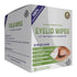 Lunovus Premium Eyelid Wipes with Tea Tree and Coconut Oil - Cleansing Wipes for Itchy Eyes, Box of 30
