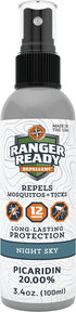 Ranger Ready Picaridin Insect Repellent - Night Sky Scent, DEET Free Bug Spray, Travel Size 3.4 Oz.