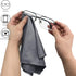 6 Pack Microfiber Glass Cleaning Cloth: 16 Inch X 16 Inch, Lint Free for Quickly Cleaning Windows, Glasses, and Mirrors