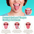 Coconut Pulling Oil, Ayurvedic Mint Oil Pulling Mouthwash with Tongue Scraper, 8 Fl. Oz for Fresh Breath & Healthy Gums