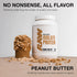 RAW Whey Isolate Protein Powder, Peanut Butter - 100% Grass-Fed for Muscle Growth & Recovery, 25 Servings