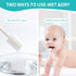 Dearlomum Baby Tongue Cleaner, 96PCS Disposable Newborn Toothbrushes, Gauze Gum Cleaner for 0-36 Months Dental Care