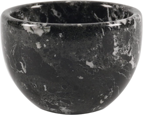 Radicaln Marble Shaving Cream Bowl, Handmade Black 4' x 3' Inches, Barber Supplies for Shaving Gel