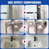 LinTsing 2 Bathroom Descaler Spray, PCS Stubborn Stains Cleaner, Bathroom Foam Cleaner Spray, Bubble Cleaner Foam
