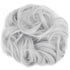 Lelinta Hair Bun Extensions - Wavy Curly Messy Donut Chignons Hair Piece Wig Hairpiece, Silver Grey