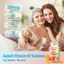 K2 MK-7 Gummies 100mcg, K2 60 Gummies Vitamin Extra Strength Vitamin Supplement for Bone & He-Art Support, Chewable