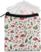 SUITOSELFY Mushroom Period Bag Pouch Cute Sanitary Napkin Storage Bag for Women Girls