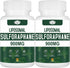 900MG Liposomal Sulforaphane Supplement Broccoli Extract for Antioxidant, Digestion, Cellular Health (120 Capsules)