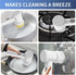 HFLYJPYW 6 (6) Electric Spin Scrubber - Shower Scrubber,Bathroom Scrubber Electric,for Cleaning Tub, Floor, Tile