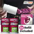 Lint Rollers for Pet Hair Extra Sticky - 400 Sheets Dog Cat Hair Remover for Clothes, Sofa, and More