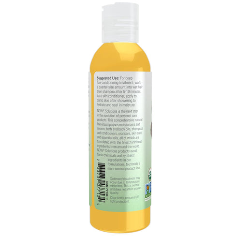 NOW Solutions Organic Jojoba Essential Oil, 4-Ounce