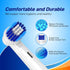 Replacement Toothbrush Heads - Compatible with Bitvae R1/R2, Rotating Electric Brush Heads for Oral B Braun Pro Series,