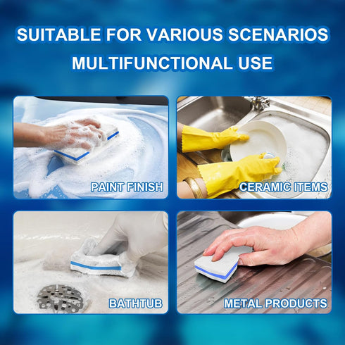 Upgrade Melamine Sponge, 20 Pack Extra Thick Magic Sponge Eraser, Multi-Surface Power Scrubber Cleaning Pads
