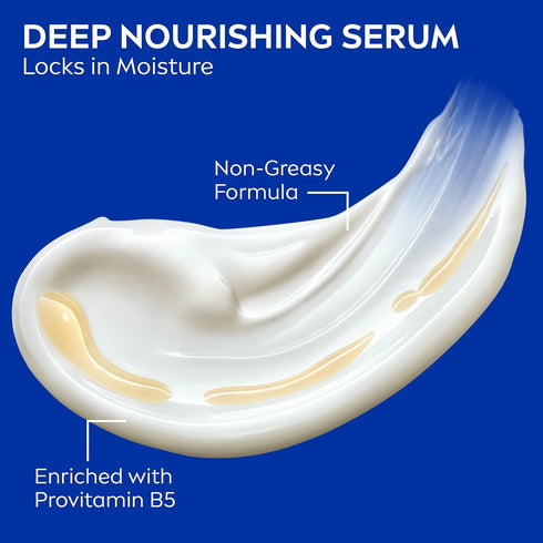 NIVEA Intense Healing Body Lotion 16.9 Fl Oz Pump Bottle for Dry Skin, 72-Hour Moisturizing with Deep Nourishing Serum