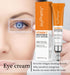 JoyPretty New Vitamin C Eye Serum, Anti-Aging Eye Cream with Niacinamide and Hyaluronic Acid for Dark Circles Puffiness