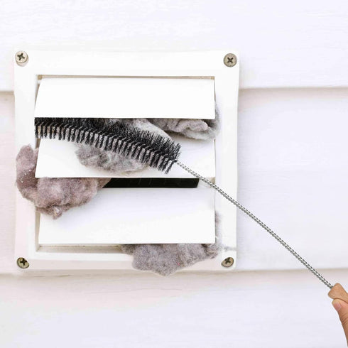 Dryer Cleaner Vent Brush - Flexible 70cm or 75cm Long Dryer Vent & Refrigerator Coil Cleaning Brush (Short Brush)