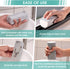 6 Pack Damp Dusting Sponge Duster, Grey Reusable Household Cleaning Sponge Tool