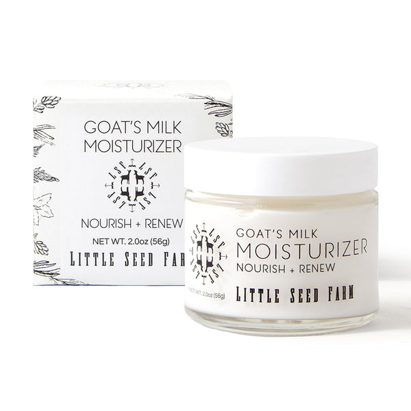 Little Seed Farm Goat's Milk Face Moisturizer - All Natural Organic Cream, 2.0 Ounce